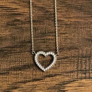 Pandora heart shape necklace